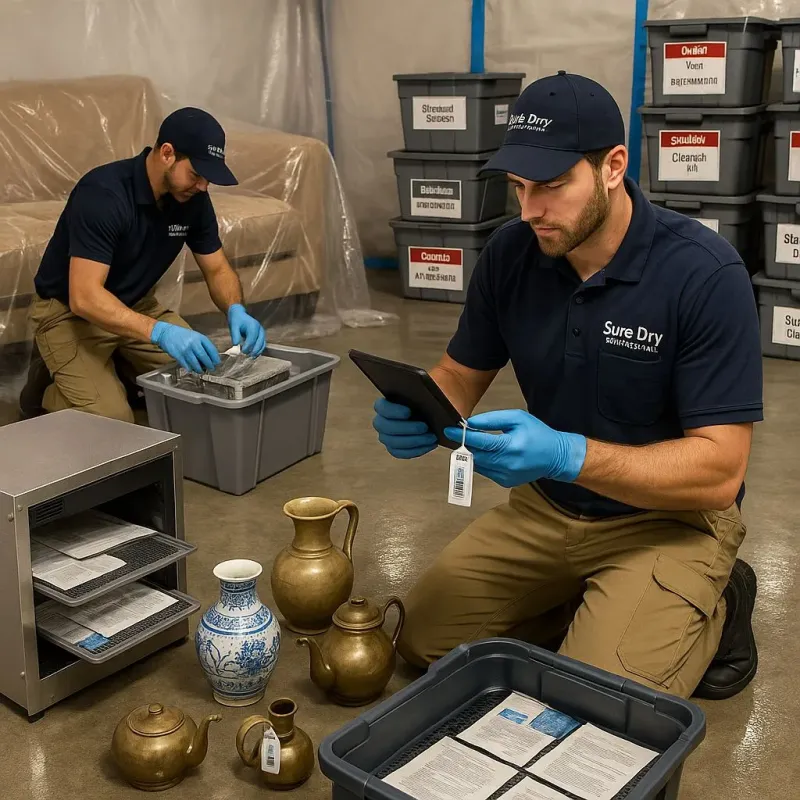 Content Protection and Restoration process in Oak Cliff Place, TX